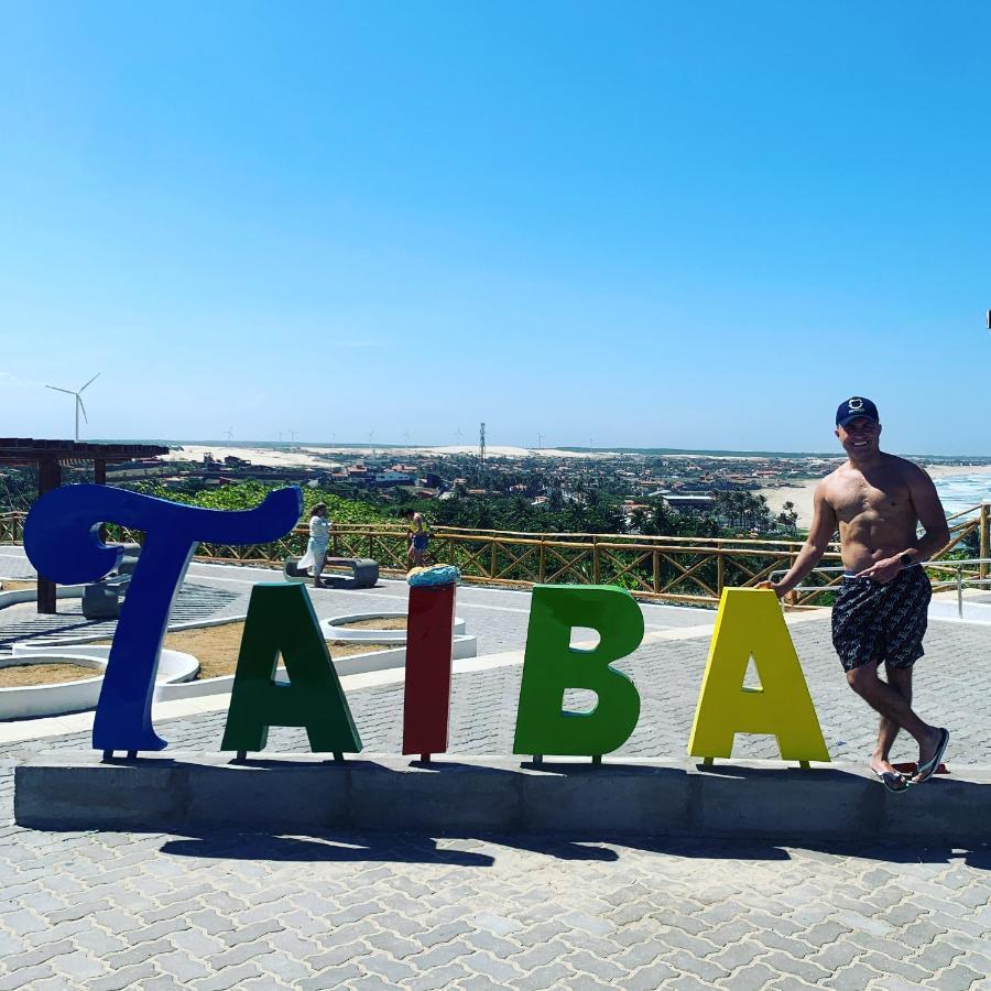Apartamento Taiba Kite Beach Vista Mar Extérieur photo